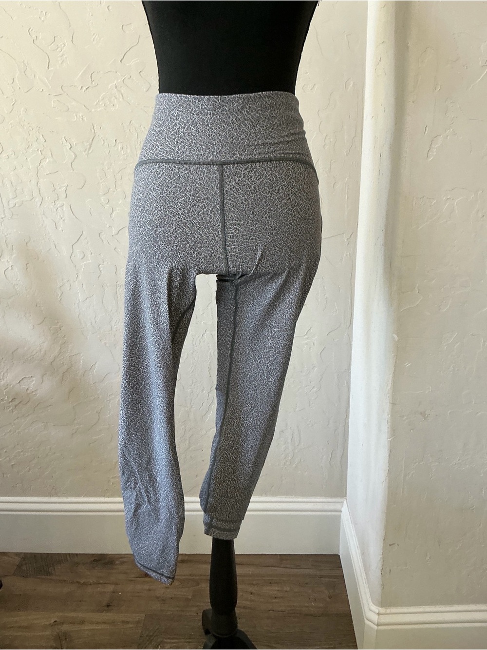 Lululemon High-Waist Grey Yoga Jogger Pants